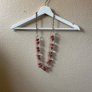 Boho chunky necklace